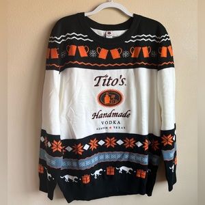 Tito’s holiday sweater